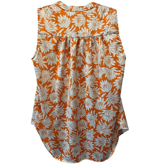 Alfani Sleeveless Blouse Women’s Plus Size 2XL V-Neck Hi Low Hem Turquoise - Picture 2 of 10